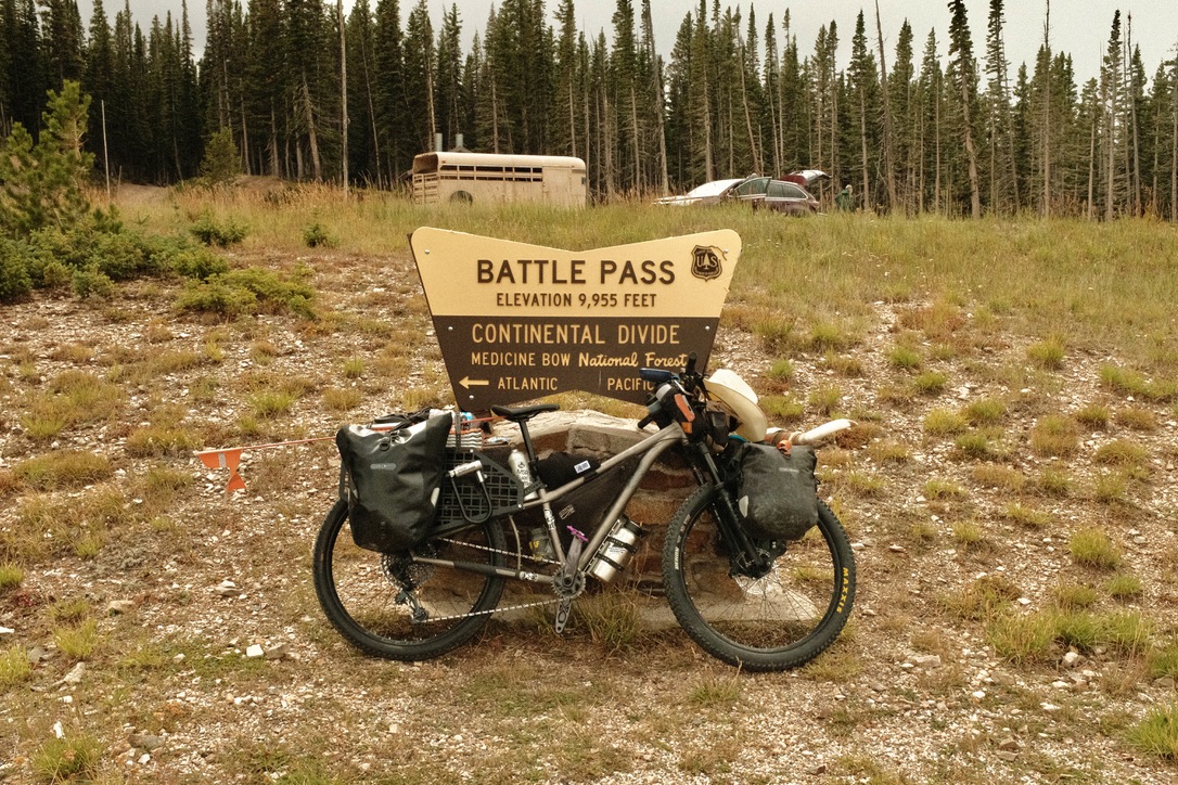 Bicycle at Battle Pass